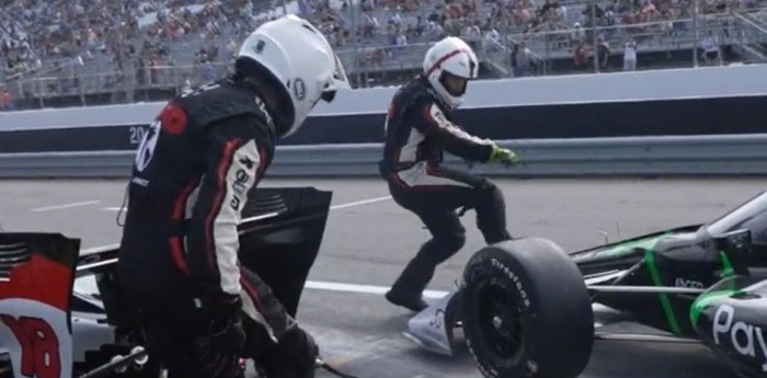 Desde los boxes: el momento que complicó la carrera de Canapino en St. Louis