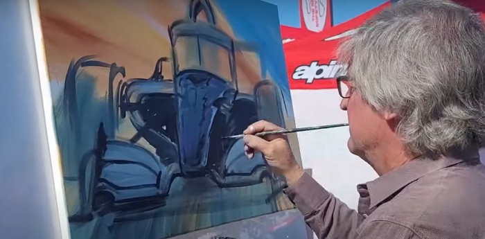 Carburando en EE.UU: Bill Patterson, el artista oficial de la IndyCar