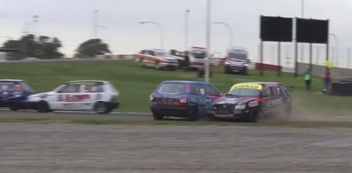 Turismo Pista: el toque que dejó a Melo fuera de la pelea en la final de la Clase 1