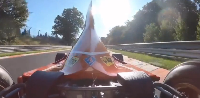 ¡Desde adentro! La Ferrari 312 B3 de Niki Lauda volvió a girar en Nordschleife