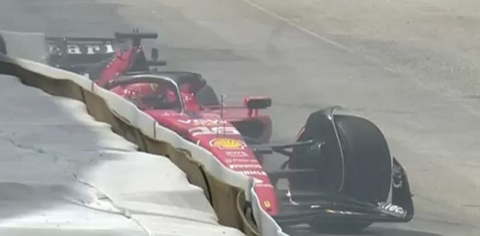 F1: ¡De no creer! Leclerc se quedó sin carrera en la vuelta previa