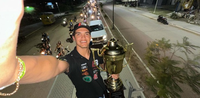 En Chaco, emotivo recibimiento al campeón Lucas Bohdanowichz