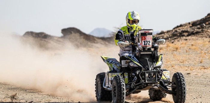 Dakar 2024: Giroud volvió al triunfo en la Etapa 9 de los Quads y Andujar fue su escolta