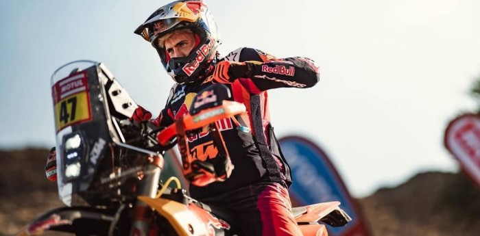 Dakar 2024: Kevin Benavides, tras completar la Etapa 11: “Me sentí bien, pero los resultados no acompañaron”