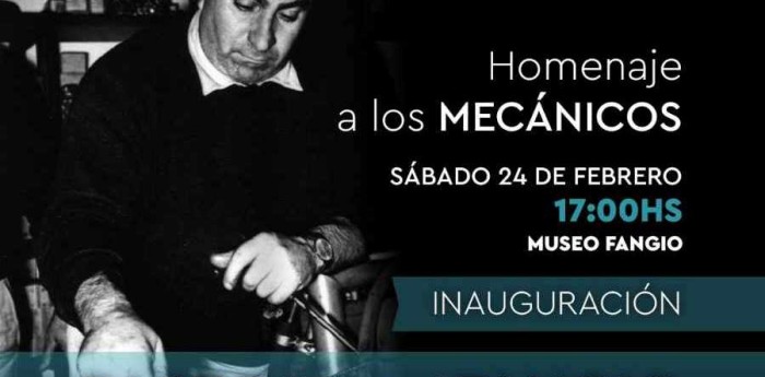 El Museo Fangio prepara un homenaje a los mecánicos