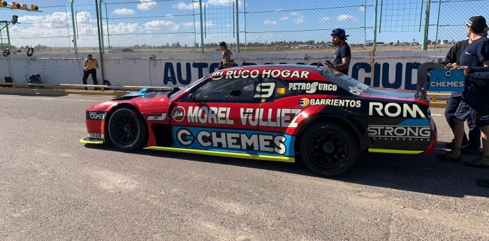 TC: el momento en el que Challenger de Trucco sale a pista en Viedma