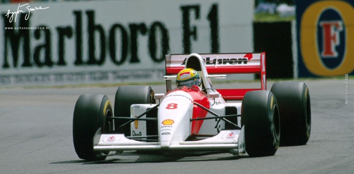 F1: en homenaje a Senna, Vettel girará en el MP4/8 en el GP de Emilia Romaña