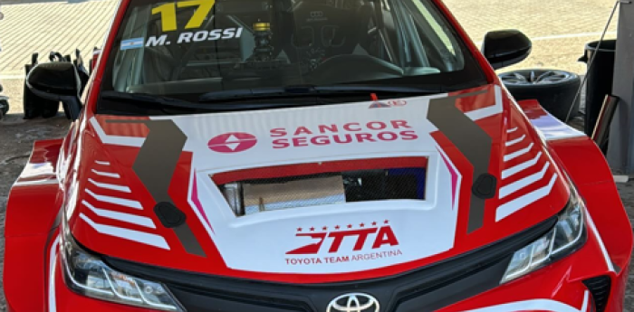 TCR South America: Rossi prueba el Toyota en Alta Gracia