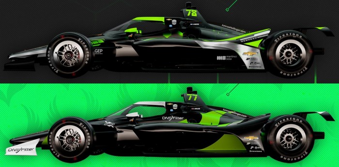 IndyCar: ¿Cómo diferenciar a los autos de Canapino y Grosjean en las 500 Millas?
