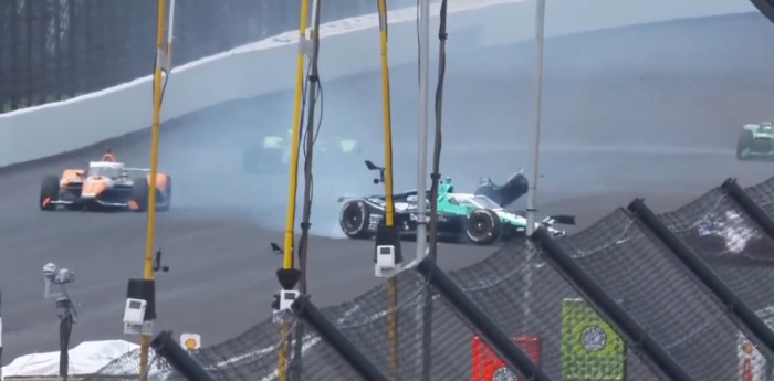 IndyCar: ¡Impecable! La salvada de Agustín Canapino en el duro golpe de Marcus Ericsson