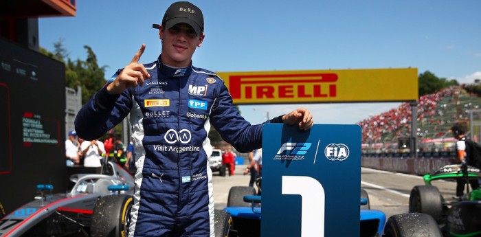 Colapinto tras su mejor fin de semana de F2: "Arrancó nuestra verdadera temporada"