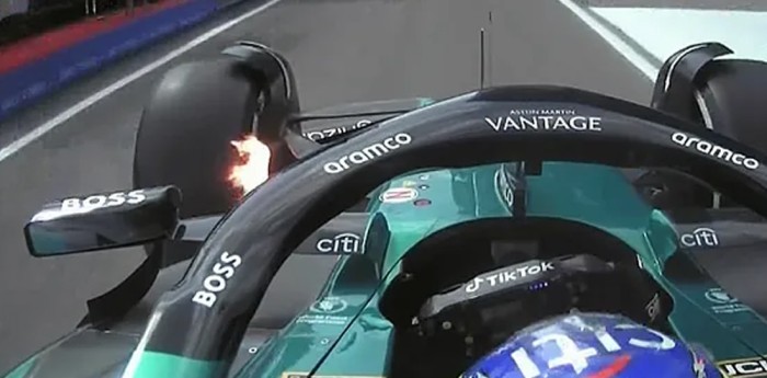 F1: fuego en los frenos de Fernando Alonso