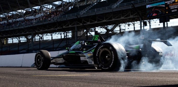 IndyCar: ¡Otra buena actuación del Titán! Canapino fue cuarto en el entrenamiento del lunes