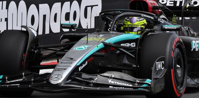 F1: Hamilton sorprendió con su Mercedes y se quedó con la 1ra práctica en Mónaco