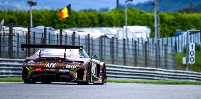 GT Open: Marcos Siebert salió a pista en Spa-Francorchamps