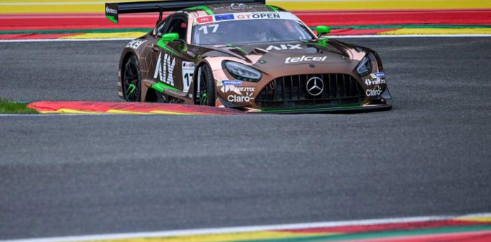 GT Open: se les escapó el podio a Siebert y Menchaca en Spa-Francorchamps