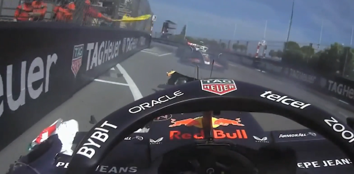 F1: ¡A bordo! Así se vivió desde adentro el durísimo accidente de Checo Pérez en Mónaco