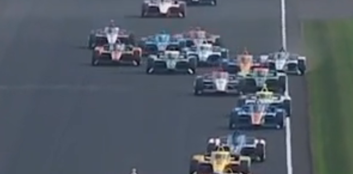 IndyCar: Canapino y una pelea mano a mano con Dixon en las 500 Millas