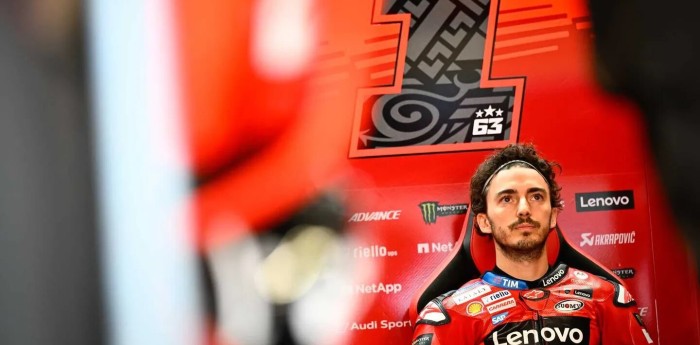 MotoGP: Bagnaia recibió una penalización que lo complica en Mugello