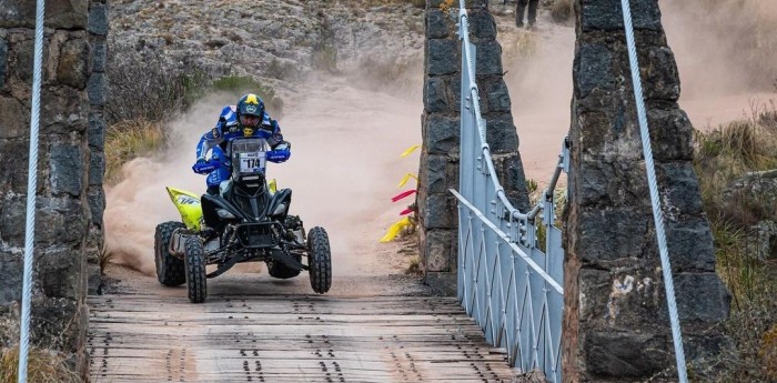 Andújar, tras finalizar la primera etapa del Desafío Ruta 40: “Correr acá, con la gente, me vuelve loco”