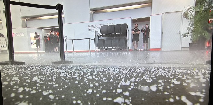 F1: una tormenta con granizo complica el inicio de la actividad en el GP de Canadá