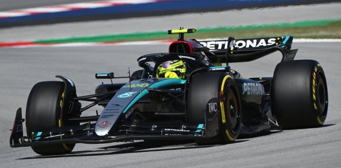 F1: Hamilton fue el más veloz del segundo entrenamiento en el GP de España
