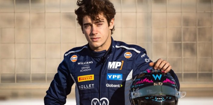 F2: Colapinto, preocupado tras el Sprint en España: "Fui lento toda la carrera"