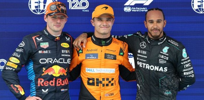 F1: con Norris y Verstappen adelante, así se largará el GP de España
