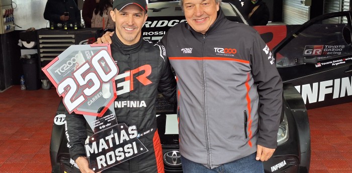 Matías Rossi cumplió 250 carreras en el TC2000: "La categoría me formó mucho como piloto"