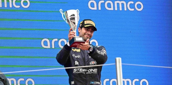 F2: el curioso dato del regreso al podio de Juan Manuel Correa luego de 5 años