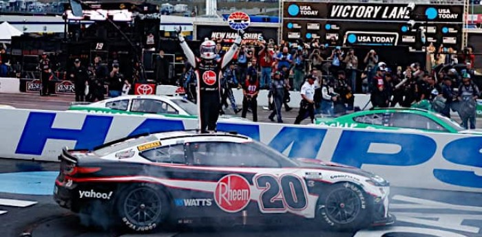 NASCAR: Christopher Bell se quedó con el triunfo en el New Hampshire Motor Speedway