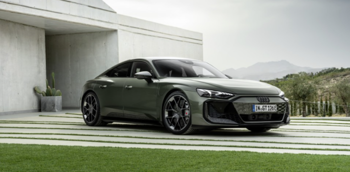 En la nueva familia e-tron GT 2024 nació el Audi de serie más potente de la historia