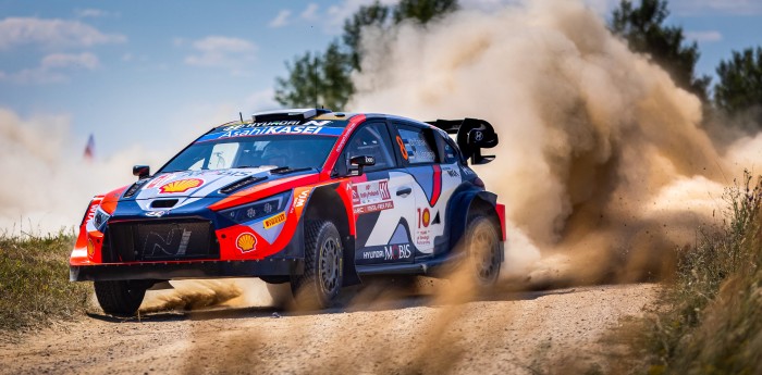 WRC: Ott Tänak arrancó adelante en el Rally de Polonia