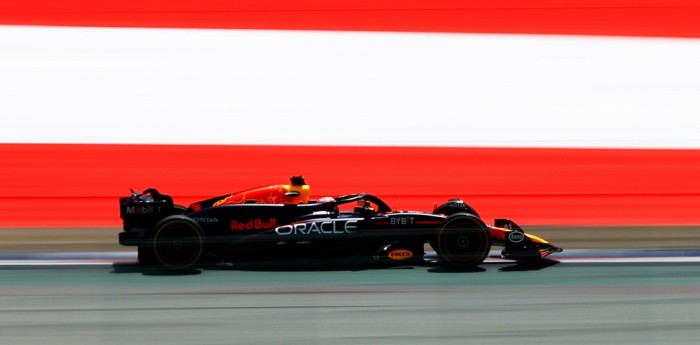 F1: Verstappen se sobrepuso a los problemas y se quedó con el primer entrenamiento en Austria