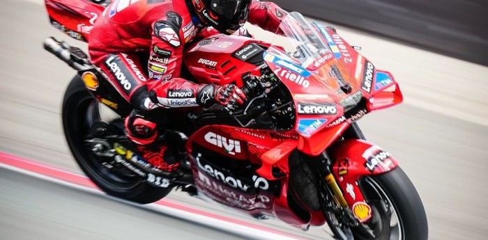 MotoGP: Bagnaia dominó la práctica en Holanda
