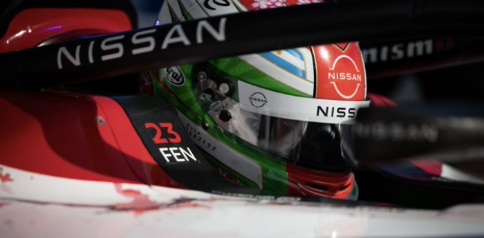 Fórmula E: Fenestraz tuvo un incidente en el segundo entrenamiento en el ePrix de Portland