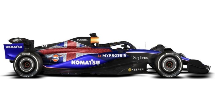 F1: el particular diseño del Williams que manejará Colapinto en Silverstone
