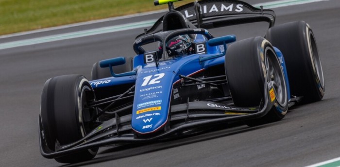 F2: ¡Bajo la lluvia! Colapinto logró un quinto puesto en la Sprint Race en Silverstone