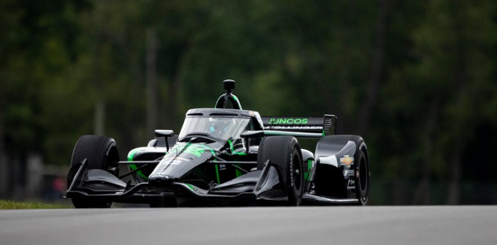 IndyCar: Canapino abrió el sábado con el segundo entrenamiento en Mid Ohio