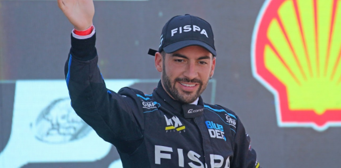 TC: Santero, 3° en la primera clasificación del Mustang: "Fue una linda vuelta, pero me falta estar fino con el auto"