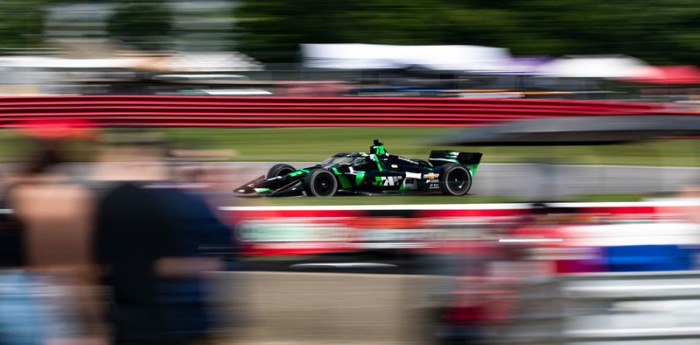 IndyCar: Canapino vio la bandera a cuadros en Mid-Ohio