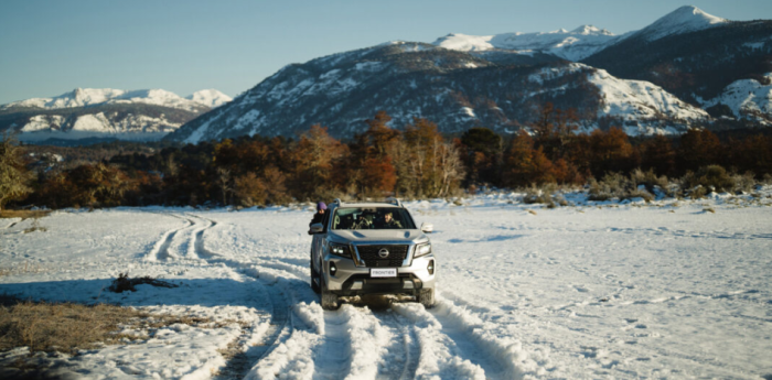Nissan Frontier, aliada para los caminos nevados