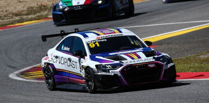 TCR Italy: Luciano Martinez no pudo completar la primera carrera