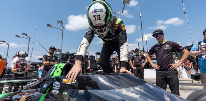 IndyCar: el Juncos Hollinger Racing recuperó el auto de Canapino y está listo para la carrera 2