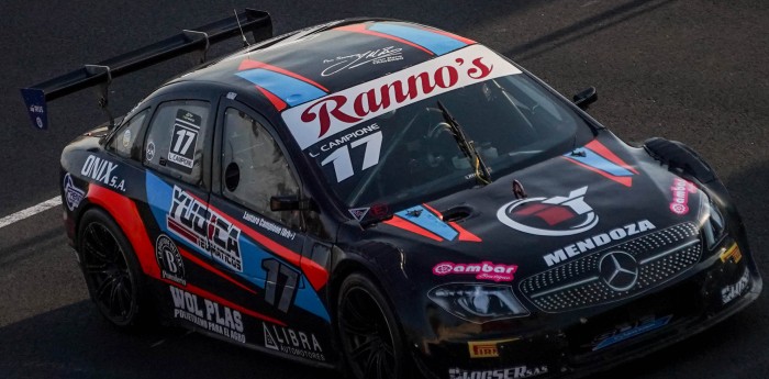 Top Race Junior: Lautaro Campione ganó y festejó en Buenos Aires