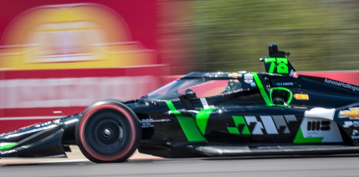 IndyCar: Canapino completó el primer entrenamiento en Toronto