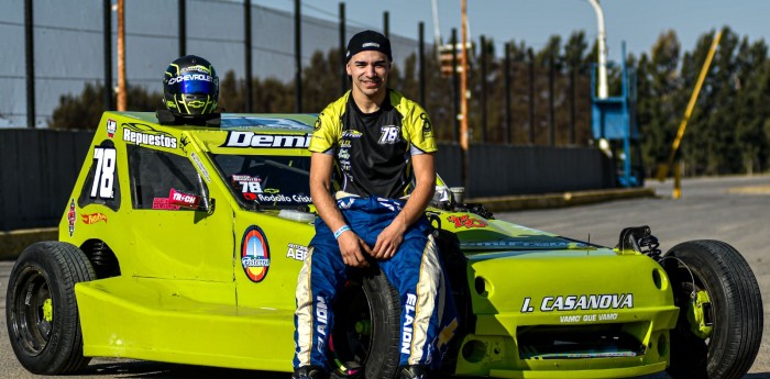 El sueño del pibe: de ser fan de Canapino a debutar como piloto