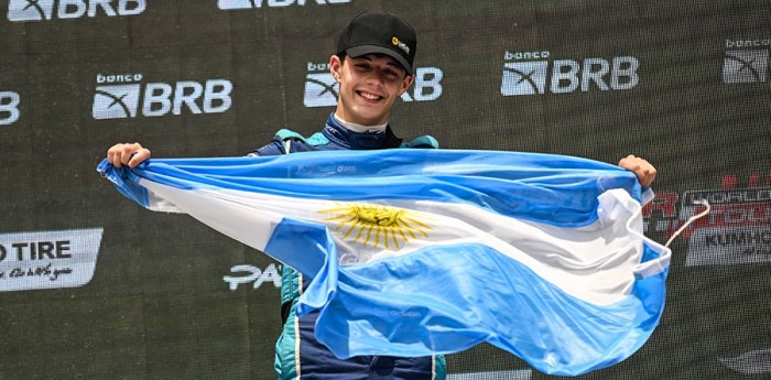 Nacho Montenegro festejó en Estoril y el himno argentino sonó en lo más alto del podio