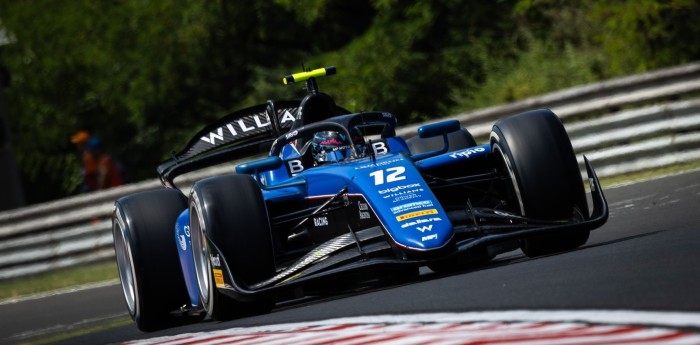 F2: Franco Colapinto logró avanzar y culminó sexto en la Sprint Race en Hungría