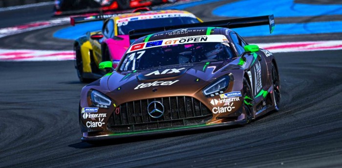 Siebert y Menchaca se subieron al podio en la primera carrera del International GT Open